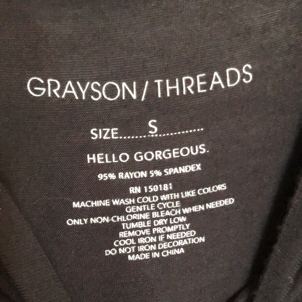 GRAYSON THREADS T shirt BP cranberry top & LORD & TAYLOR pink PJ bottoms size S - Picture 2 of 16